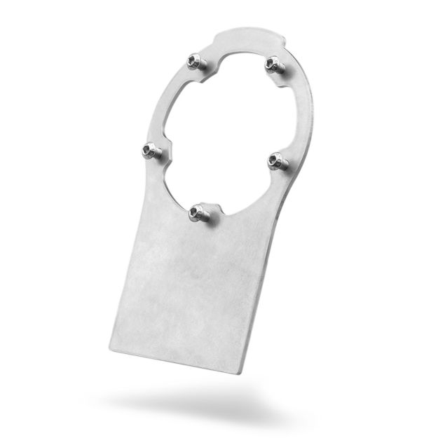 Billede af Steel mounting bracket for Remote filler cap, with M6 bolts