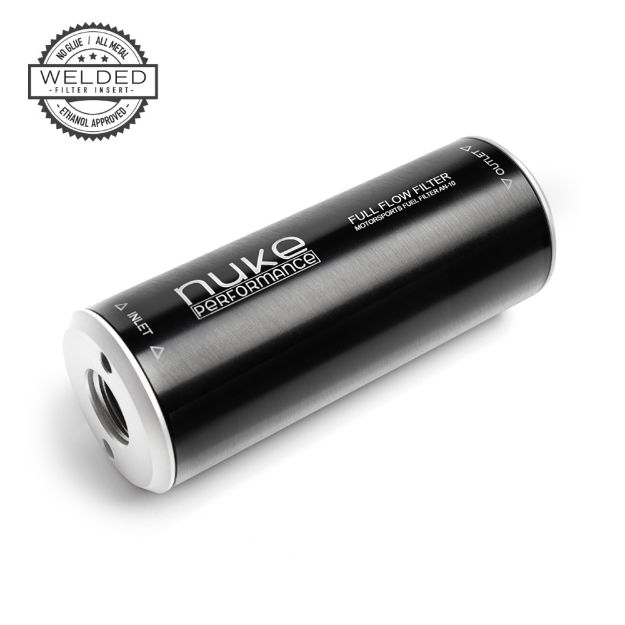 Billede af Fuel Filter Slim 10 micron AN-10 - Welded stainless steel element