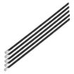 Billede af Stainless steel locking ties, 4.6mm x 200mm Black, 5pcs