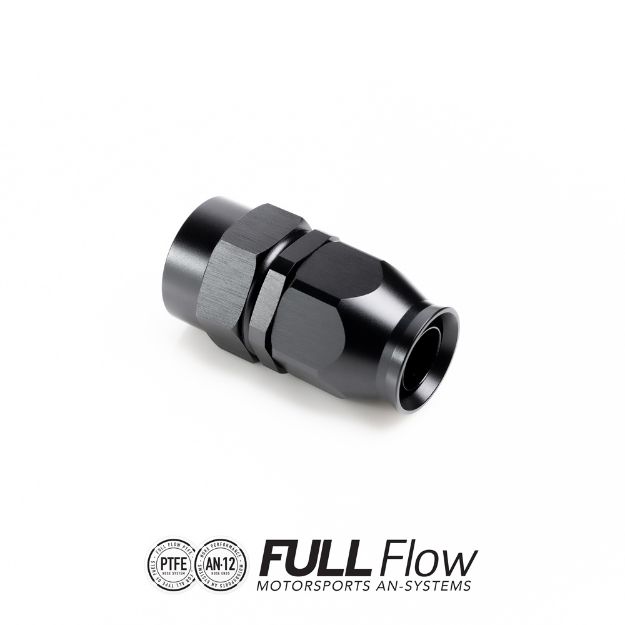 Billede af Full Flow PTFE Hose End Fitting Straight AN-12