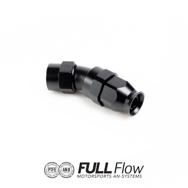 Billede af Full Flow PTFE Hose End Fitting 30 Degree AN-8