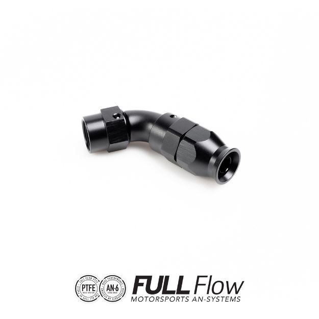 Billede af Full Flow PTFE Hose End Fitting 60 Degree AN-6