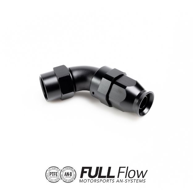 Billede af Full Flow PTFE Hose End Fitting 60 Degree AN-8