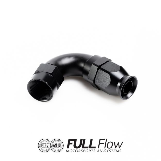 Billede af Full Flow PTFE Hose End Fitting 120 Degree AN-10