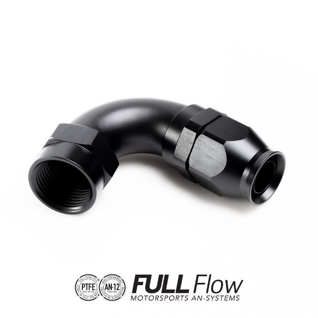 Billede af Full Flow PTFE Hose End Fitting 120 Degree AN-12