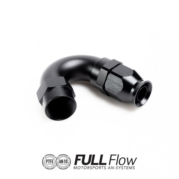 Billede af Full Flow PTFE Hose End Fitting 150 Degree AN-10