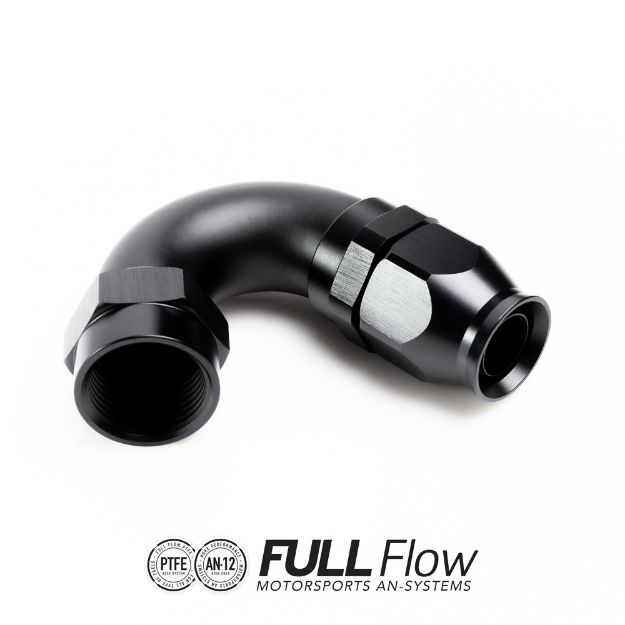 Billede af Full Flow PTFE Hose End Fitting 150 Degree AN-12