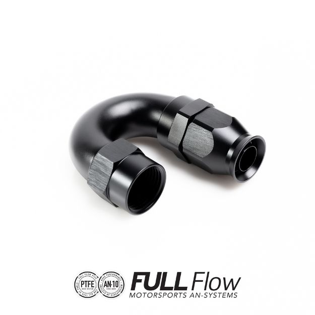 Billede af Full Flow PTFE Hose End Fitting 180 Degree AN-10