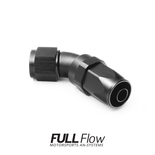 Billede af Full Flow AN Hose End Fitting 45 Degree AN-8