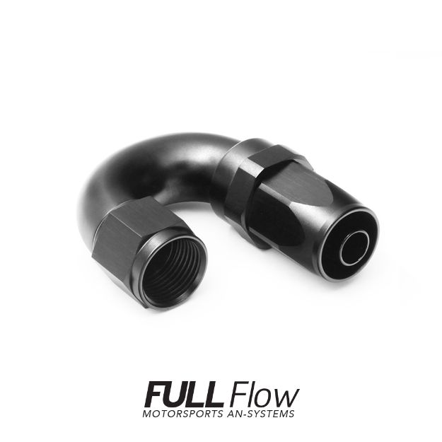 Billede af Full Flow AN Hose End Fitting 180 Degree AN-6