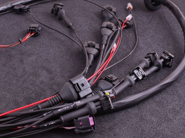 Billede af Volvo T5 terminated engine harness
