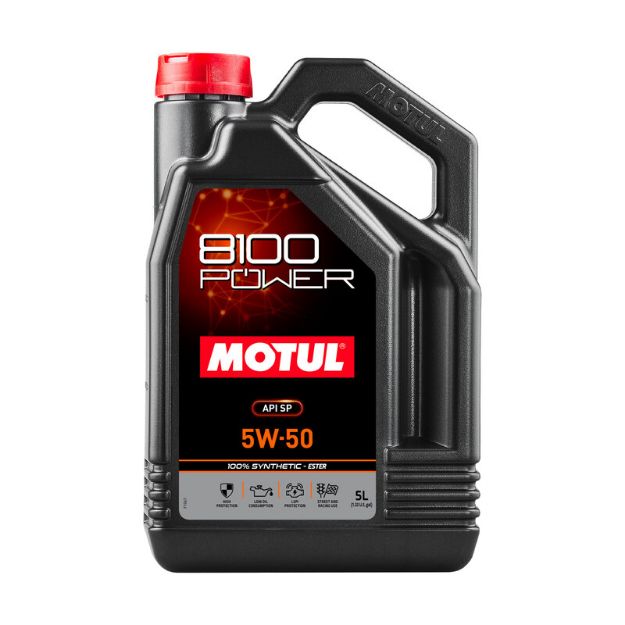 Billede af Motul 8100 Power 5W50 (5 liter)