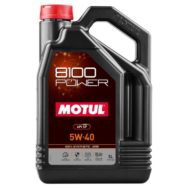 Billede af Motul 8100 Power 5W40 (5 liter)