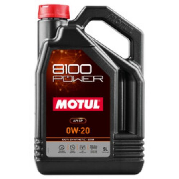 Billede af Motul 8100 Power 0W20 5L
