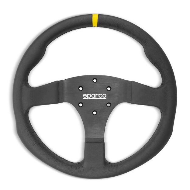 Billede af R330 rat 330 mm, fladt – læder