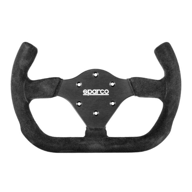 Billede af P310 rat 310 mm, fladt åbent – sort ruskind