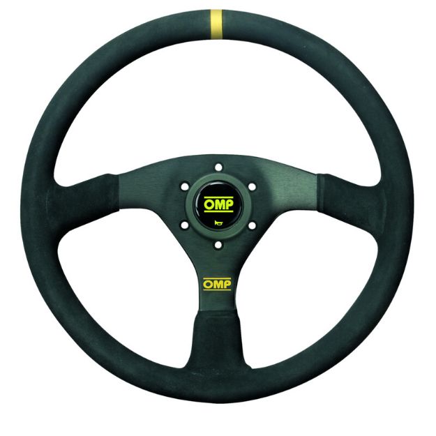 Billede af Velocità rat 380 mm, fladt – sort ruskind