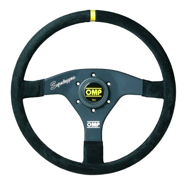 Billede af Velocità OV Superleggero rat 320 mm, fladt – sort ruskind