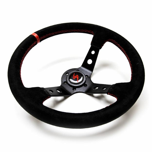 Billede af Rat 350 mm, 90 mm dybde – sort ruskind