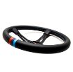 Billede af Rat 350 mm, 70 mm dybde – sort læder, M Power V2 Edition