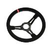 Billede af Rat 350 mm, 70 mm dybde – sort ruskind, M Power Edition