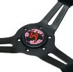 Billede af Rat 350 mm, 70 mm dybde – sort ruskind, Japan Limited Edition