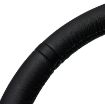 Billede af Premium "Black Edition" rat 350 mm, 90 mm dybde – læder