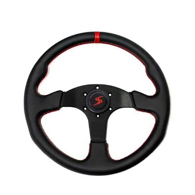 Billede af Rat 350 mm, fladt – sort læder