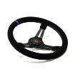 Billede af Rat 350 mm, 70 mm dybde – sort ruskind, Purple Edition
