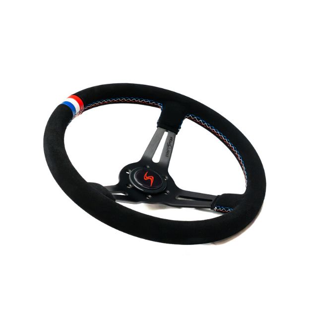 Billede af Rat 350 mm, 70 mm dybde – sort ruskind, French Limited Edition