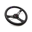 Billede af Rat 350 mm, 70 mm dybde – sort læder, Purple Edition