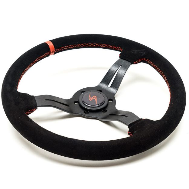 Billede af Rat 350 mm, 50 mm dybde – sort ruskind