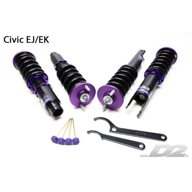 Billede af Street coilovers til Honda Civic EJ / EK (96-00)