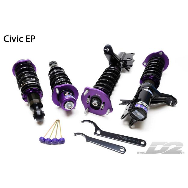 Billede af Street coilovers til Honda Civic Type R EP3 (01-05)