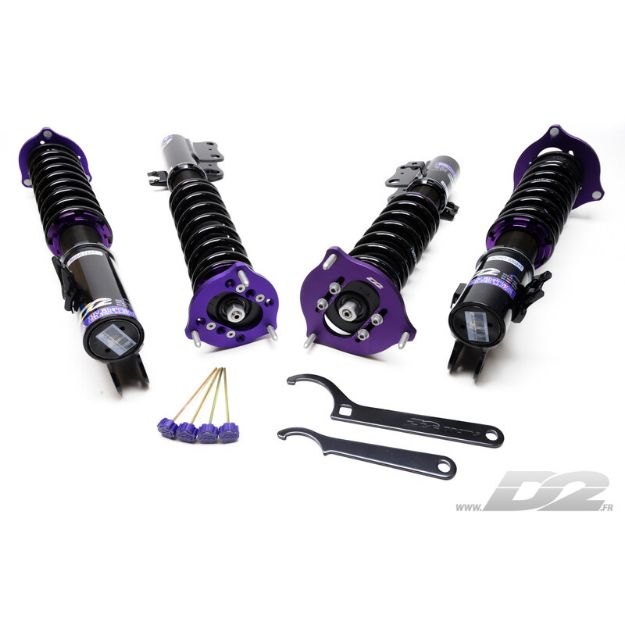 Billede af Street coilovers til Subaru Impreza WRX / STI GC & GF (92-00)