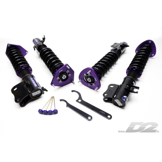 Billede af Street coilovers til Subaru Impreza WRX / STI GD & GG (5x114.3, 05-07)