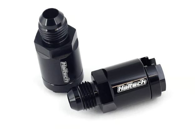 Billede af Flex fuel-fitting 3/8 "GM Spring Lock" til 6AN han