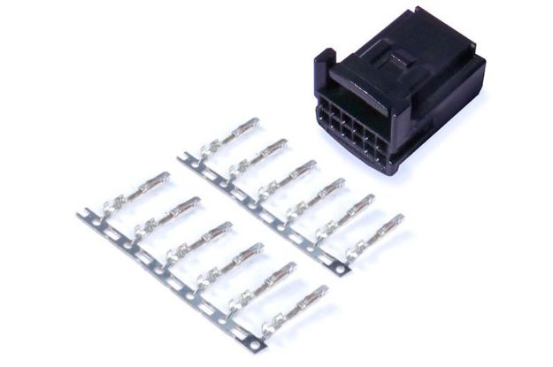 Billede af Stik og pins 12-polet TYCO