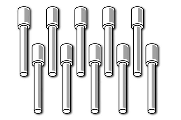 Billede af Plast AMP stik blindpins