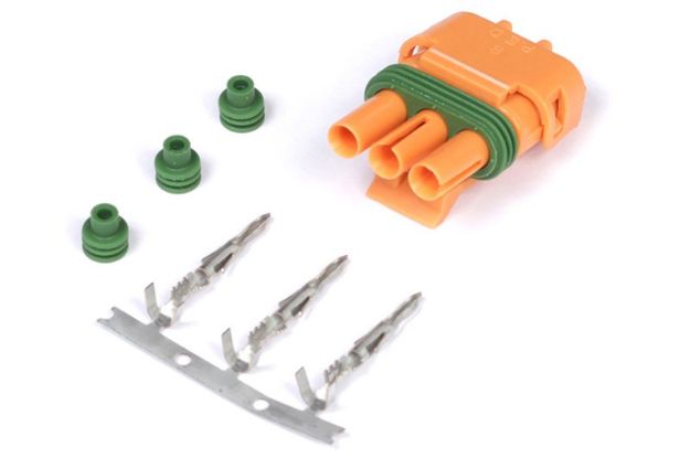 Billede af Stik og pins - Delphi 3-polet GM-type MAP-sensor orange