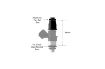 Billede af Dyseadapter - 14 mm 1/2 til 3/4 længde