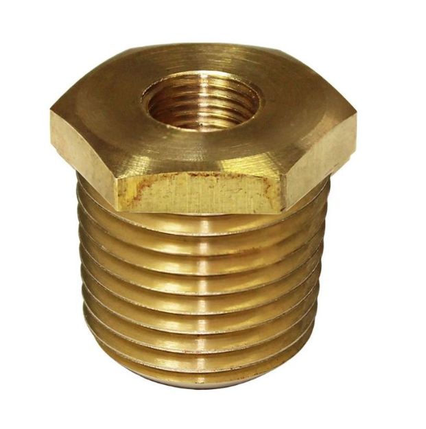 Billede af Messingadapter 1/8" NPTF til 3/8" NPTF