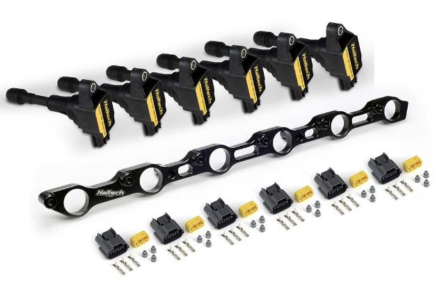 Billede af R35 spolebeslag-kit til Toyota JZ — inkl. beslag, spoler og stik
